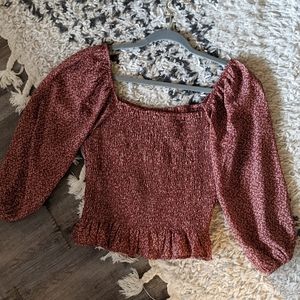 Smocked top